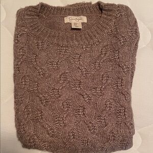 Jessica Simpson Taupe Knit Sweater
